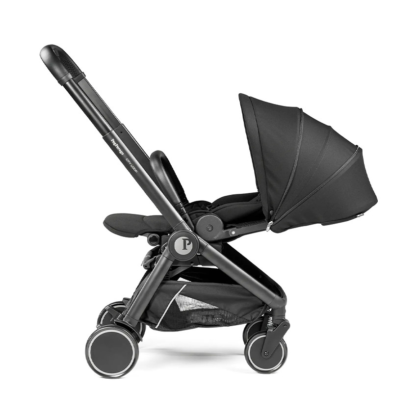 Assise réversible pour poussette City Loop true black 