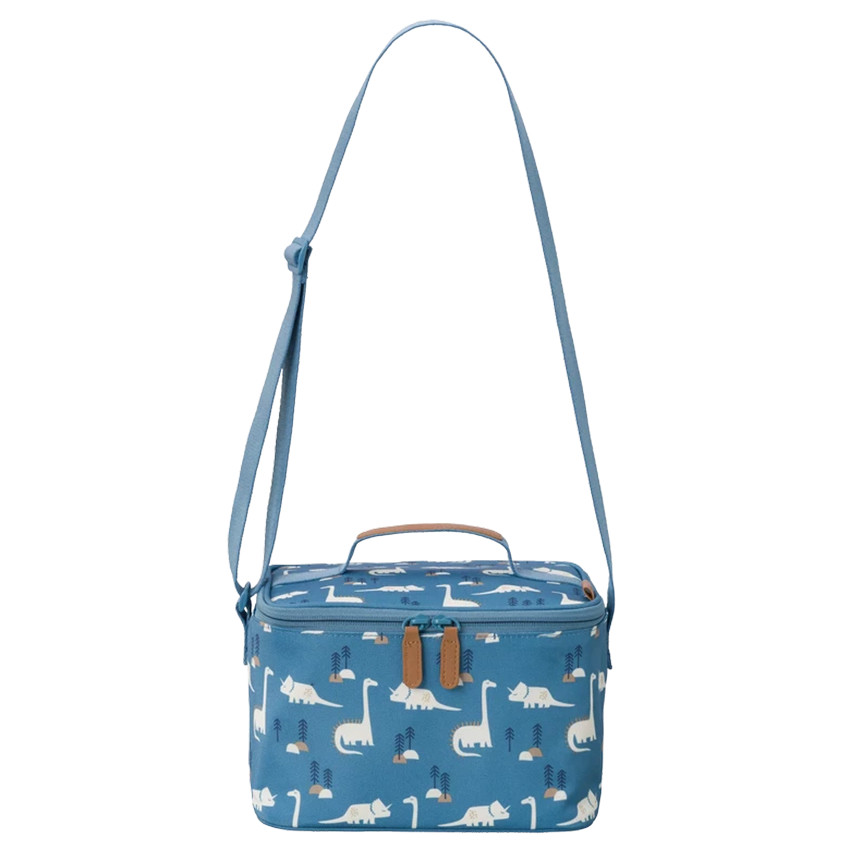 Sac isotherme lunchbag Large Dino Bleu 