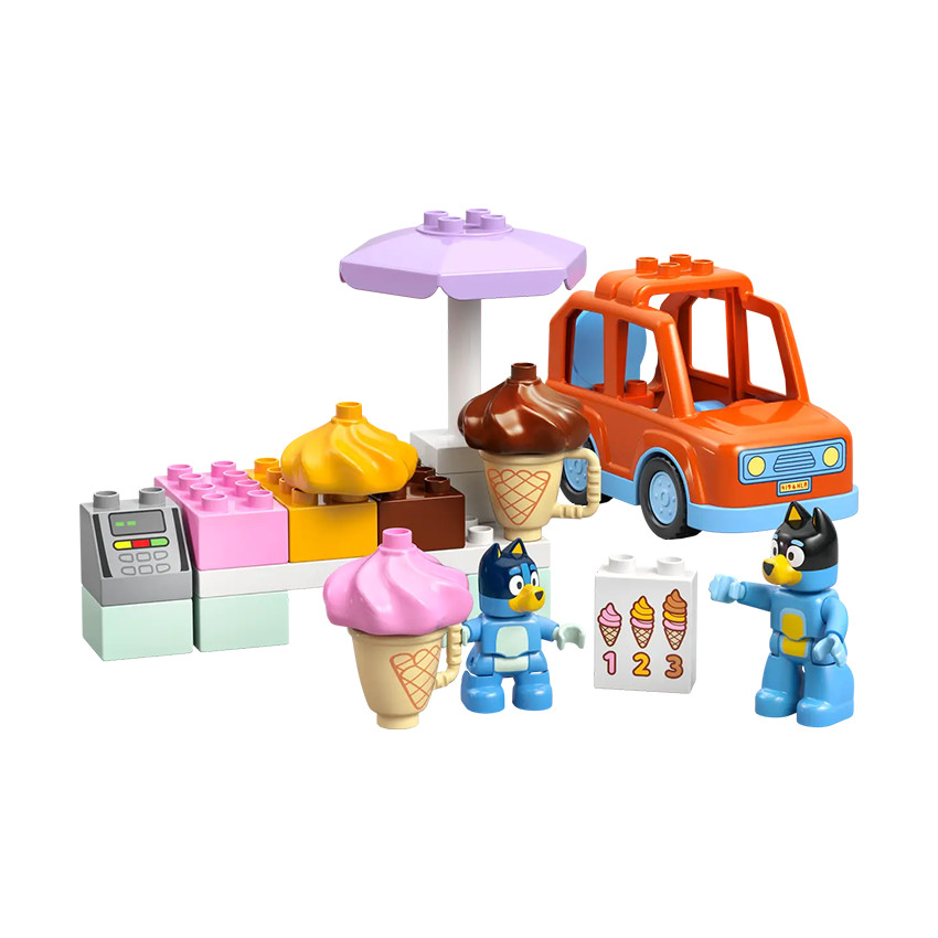 Visite chez le marchand de glace avec Bluey LEGO Duplo 
