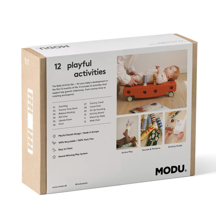 Set activiteiten voor baby's 0-12m Sand Grey/Honey 