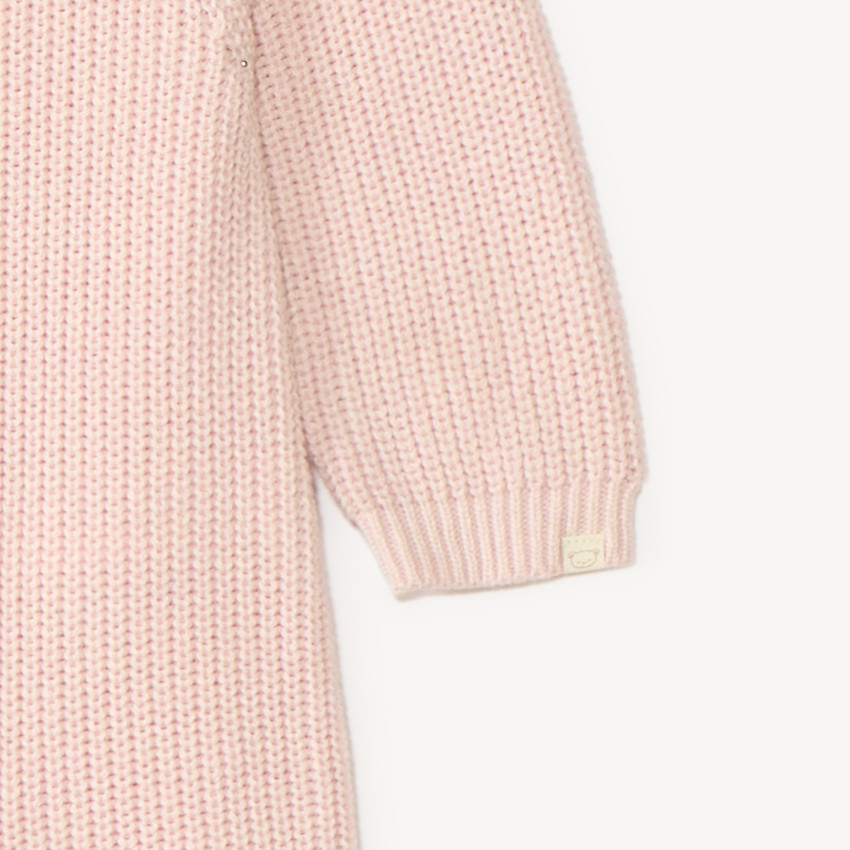 Ensemble 2 pièces combinaison + bonnet en tricot pour bébé fille 