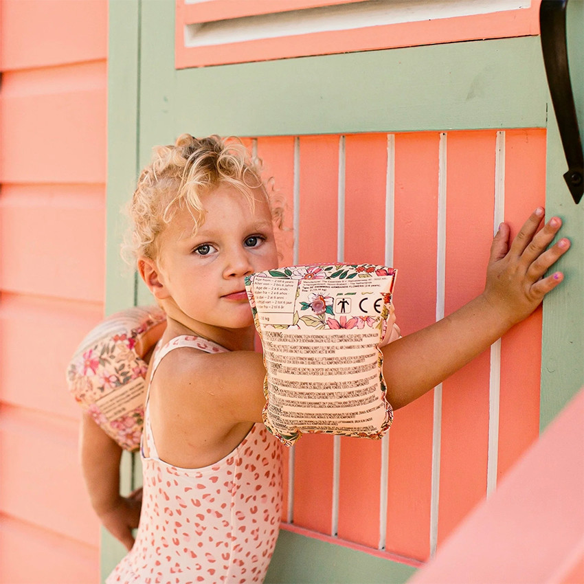 Brassards de natation gonflables 0-2 ans Pink Blossom 