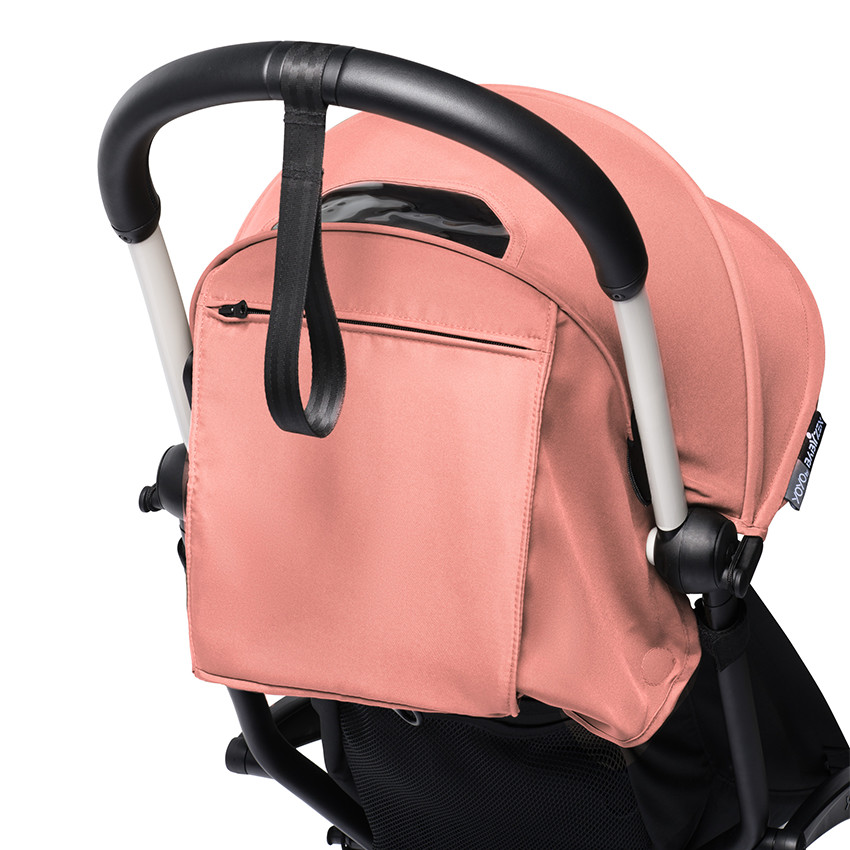 Volledige kinderwagen YOYO² nieuwe 0+ en 6+ pack wit onderstel - Ginger 