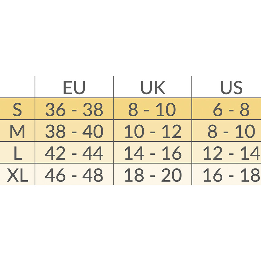 S - Culotte de maintien sans coutures Blanc 