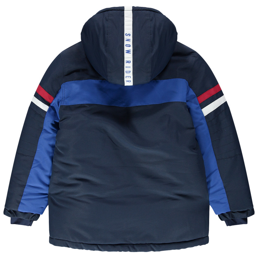 Junior - Blouson de ski imperméable à poches zippées et doublure micropolaire 