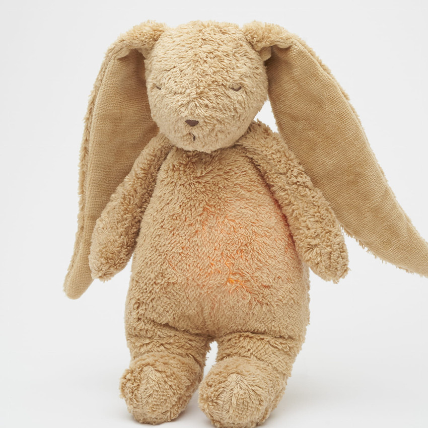 Nachtlamp knuffel The Humming Bunny 2.0 Cappuccino 