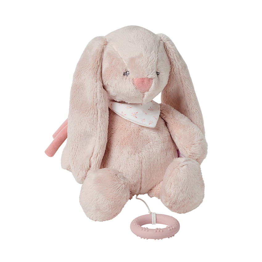 Peluche musicale Pomme le lapin 