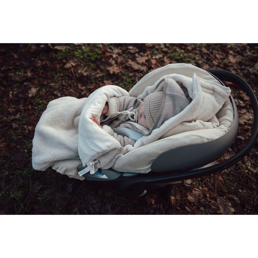 Chancelière pour siège auto 0+ Teddy Malmo Pebble 0-6m TOG 3.7 