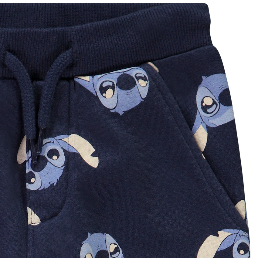 Pantalon de jogging imprimé Stitch Disney pour bébé garçon  