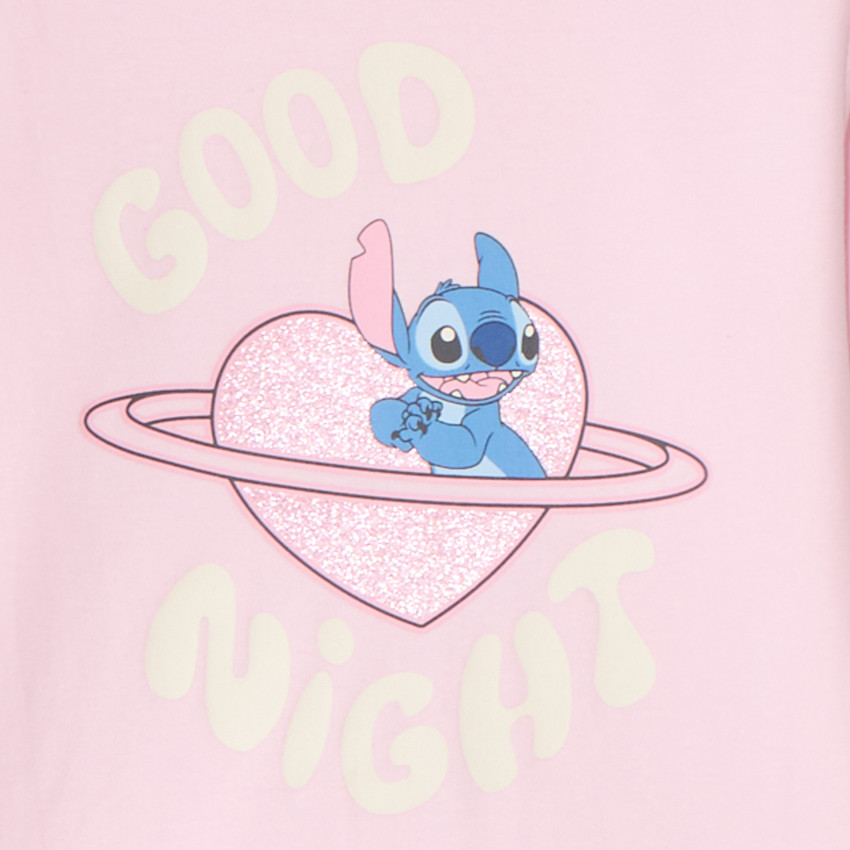 Set lange pyjama in interlock Stitch Disney voor meisjes 