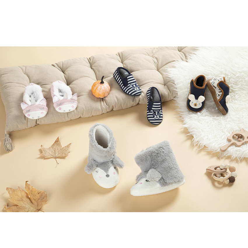 Pantoffels laarzen met dierenpatroon voor meisjes 