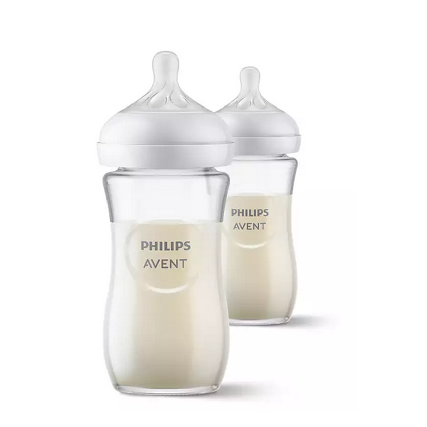 Biberon Natural Response 3.0 en Verre 240ml - 2 pièces  