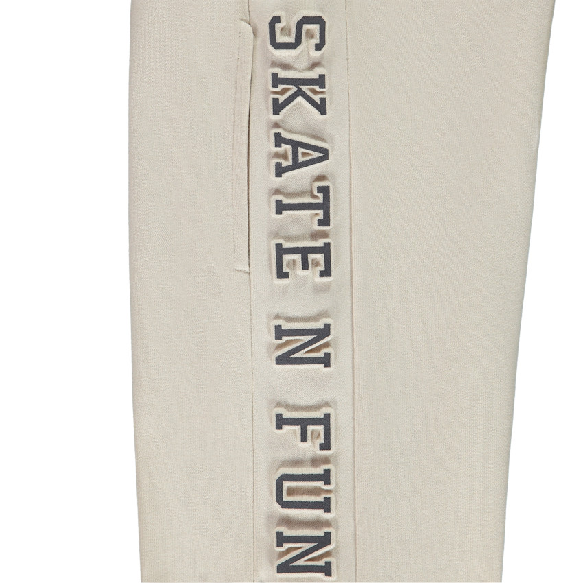 Bermuda fantasie in fleece met embossed print voor jongens 