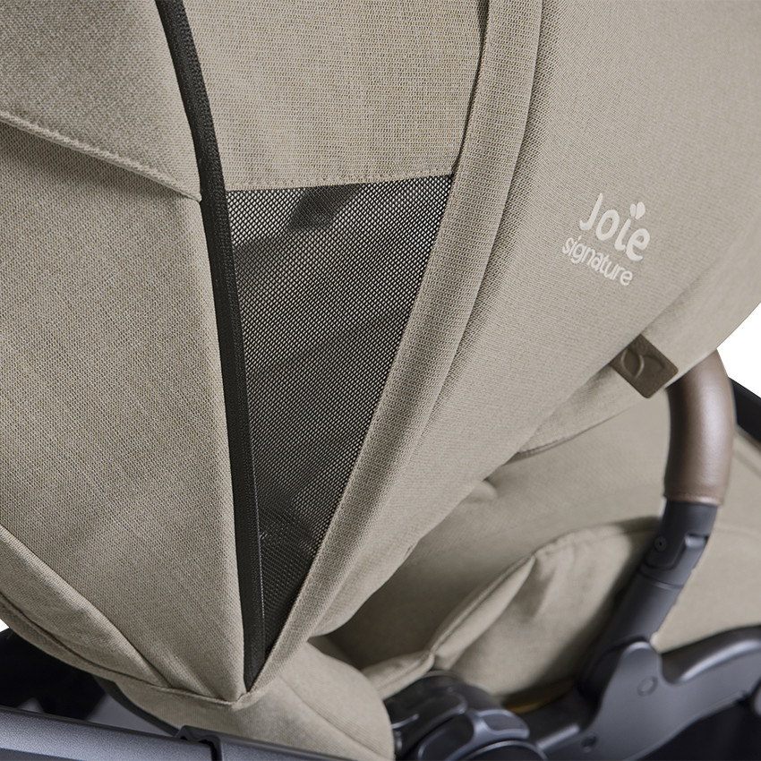 Poussette évolutive avec panier shopper Versiti sandstone 