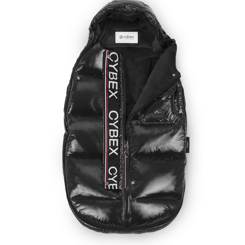 Chancelière hiver siège auto 0+ Mini Platinum Deep Black 