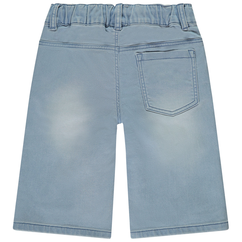 Bermuda effet jean délavé garçon 
