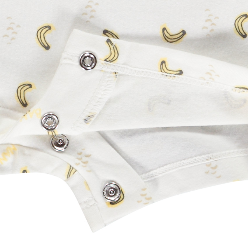 Lot de 2 combishorts fantaisie motifs éléphant pour bébé garçon 