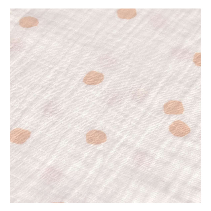 Doek Tetra Mousseline 85x85cm - Orange Spicy  