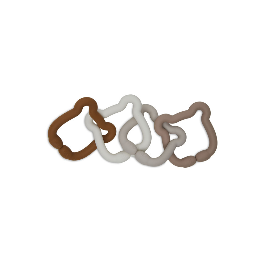 Anneaux de dentition en silicone Teddy bear 