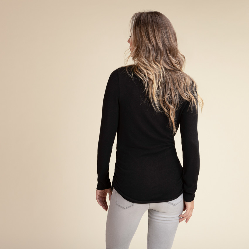 Pull de grossesse uni 