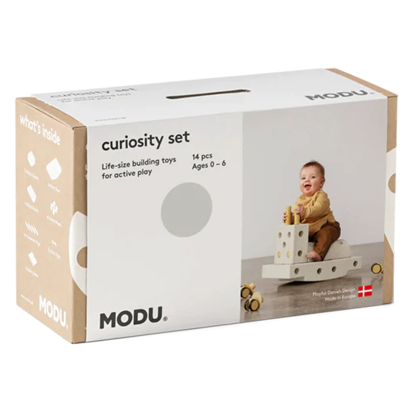Bouw Curiosity Set – Sand Grey / Honey Yellow 