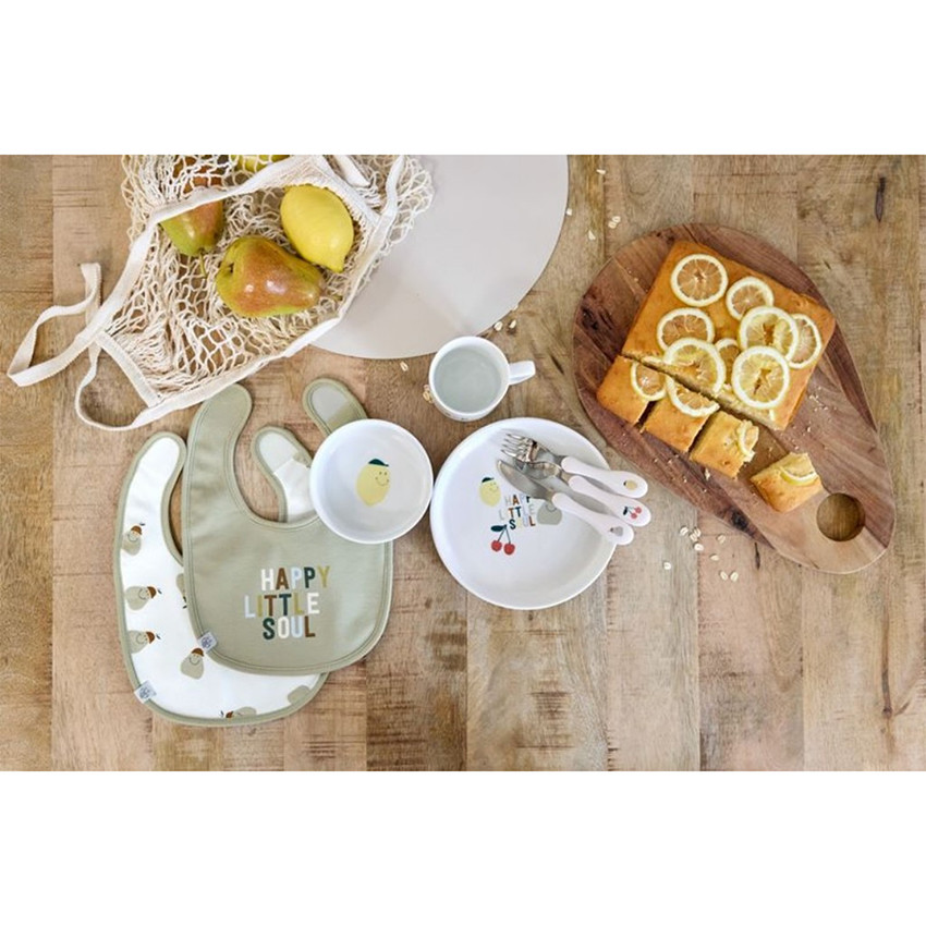 Set van 5 slabben waterproof Happy Fruits Lemon 3-18m 