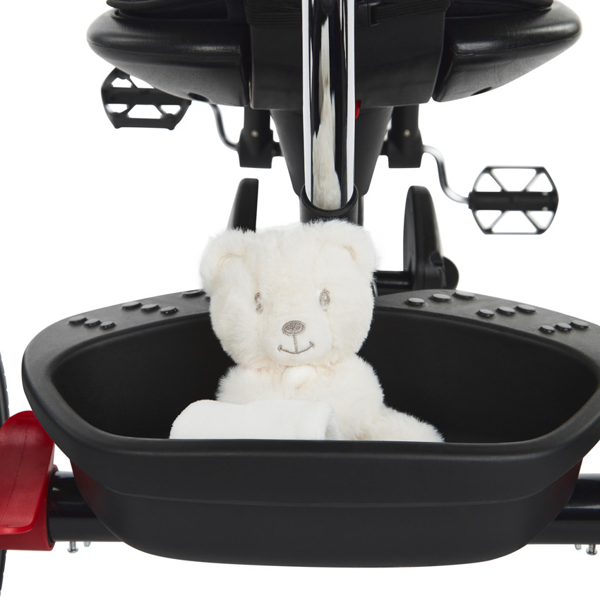 Driewieler Triky 5 in 1 evoluerend grijs/zwart 