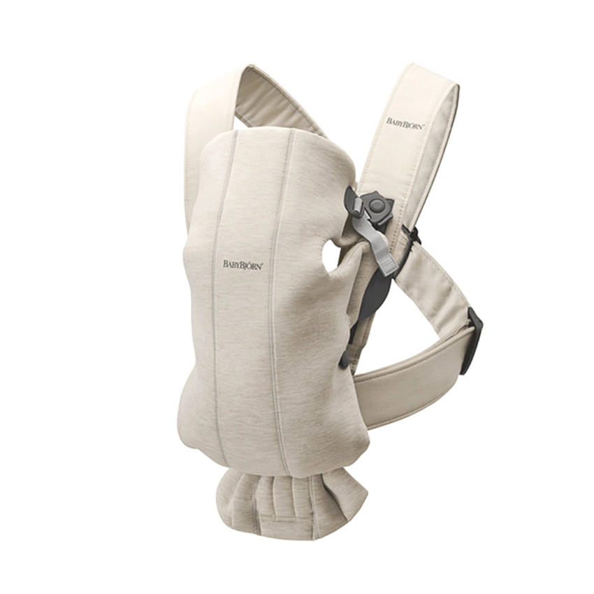 Porte-bébé Mini 3D jersey - Light Beige 