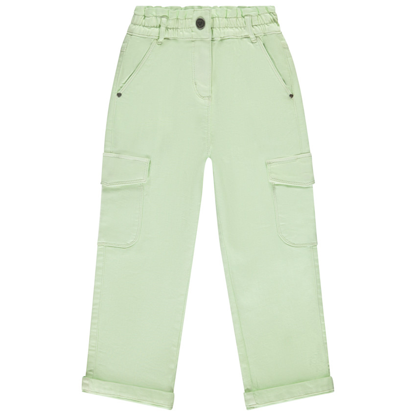 Jeans oversized cargo voor meisjes 