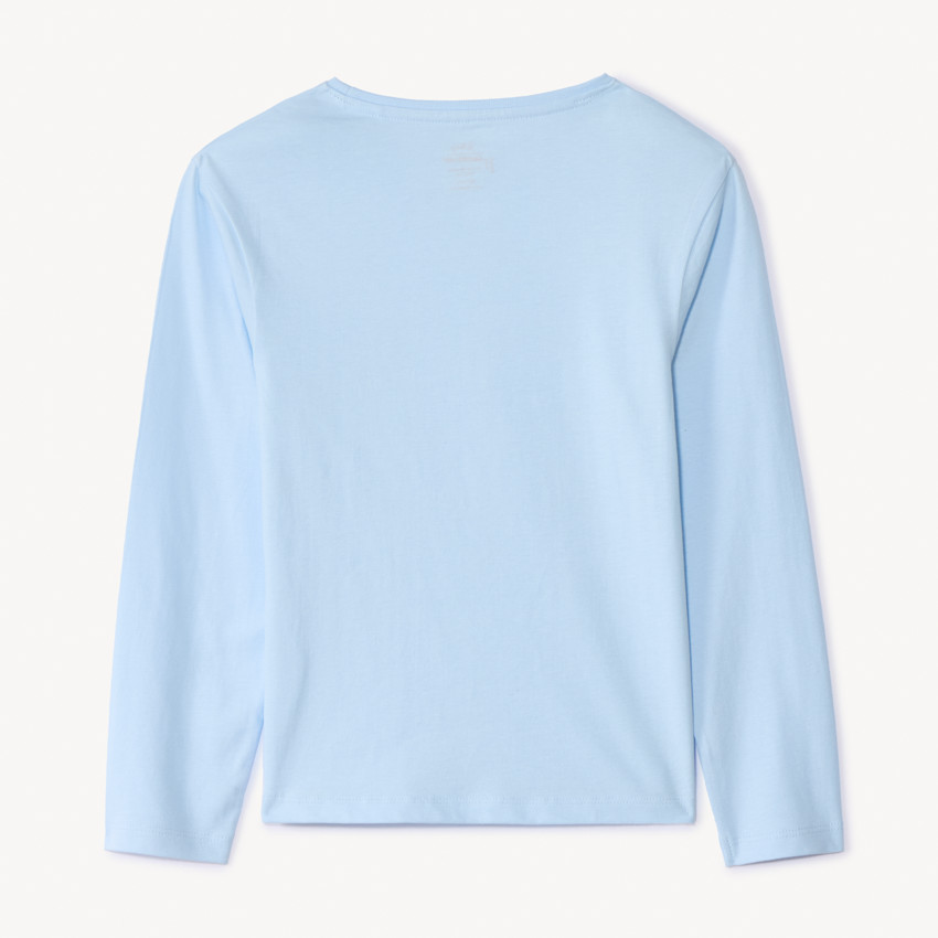 T-shirt manches longues Lilo & Stitch Disney foil print pour fille 