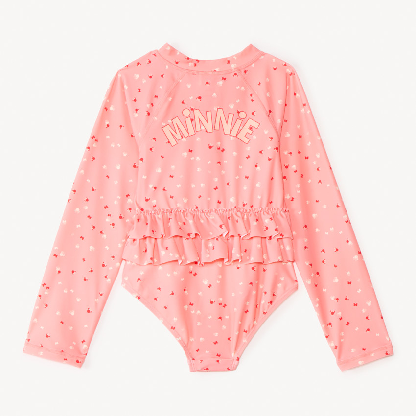 Een stuk zwemkleding met anti-UV SPF 50+ van Minnie Disney voor meisjes 