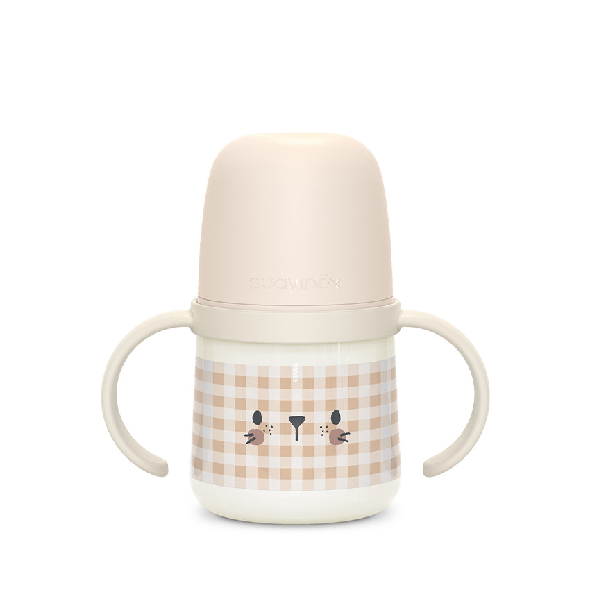 Biberon à anses 150 ml Night & Day lapin 