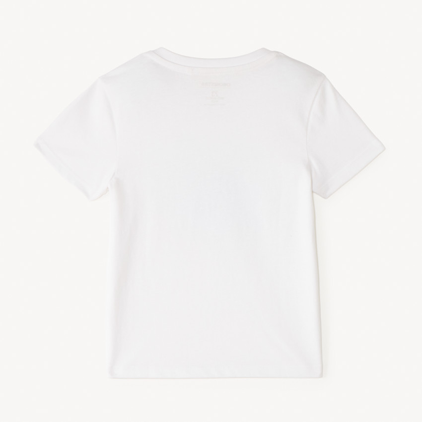 T-shirt manches courtes motifs fantaisie embossés pour bébé garçon 
