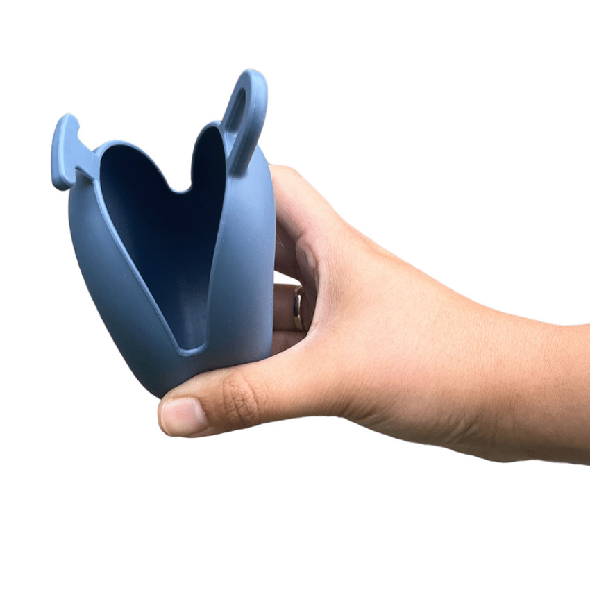 Set de 2 pochettes pour sucette et goûter Nature 