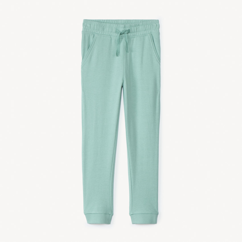 Jogging en molleton uni pour fille 