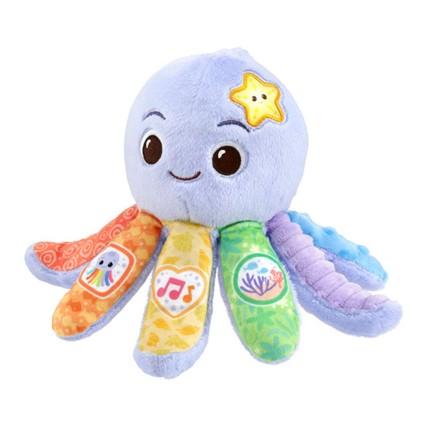Peluche d'activité Lila Lumi pieuvre Musicale FR 