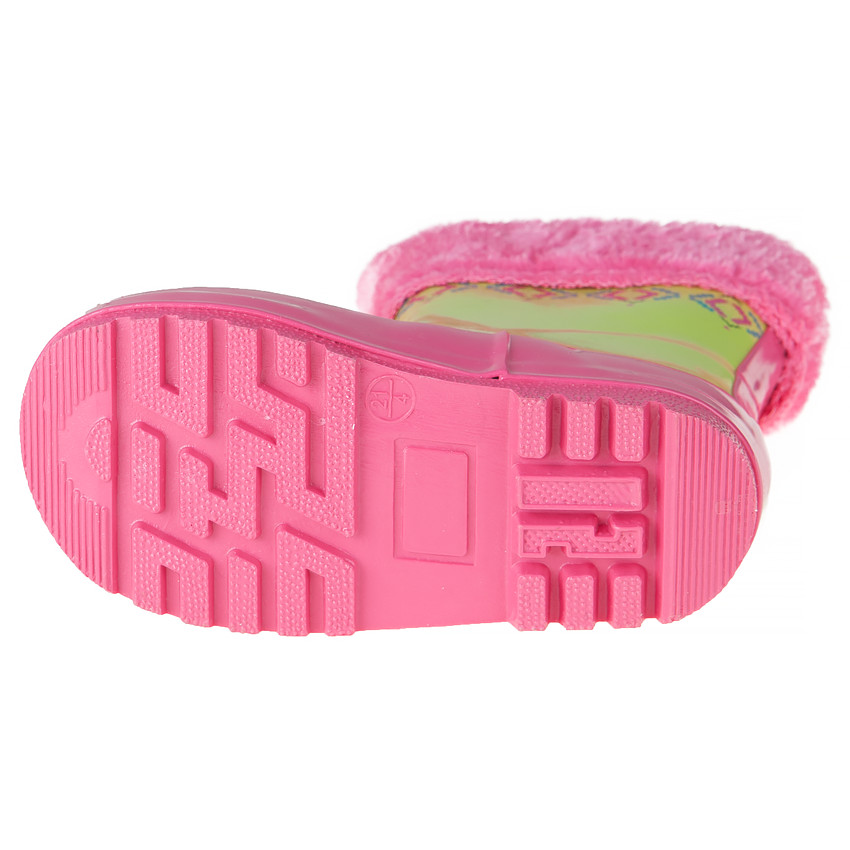 Regenlaarzen in imitatiebont 