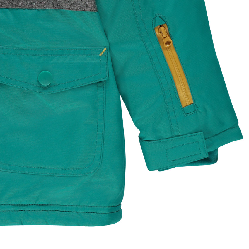 Blouson de ski imperméable doublé micropolaire 