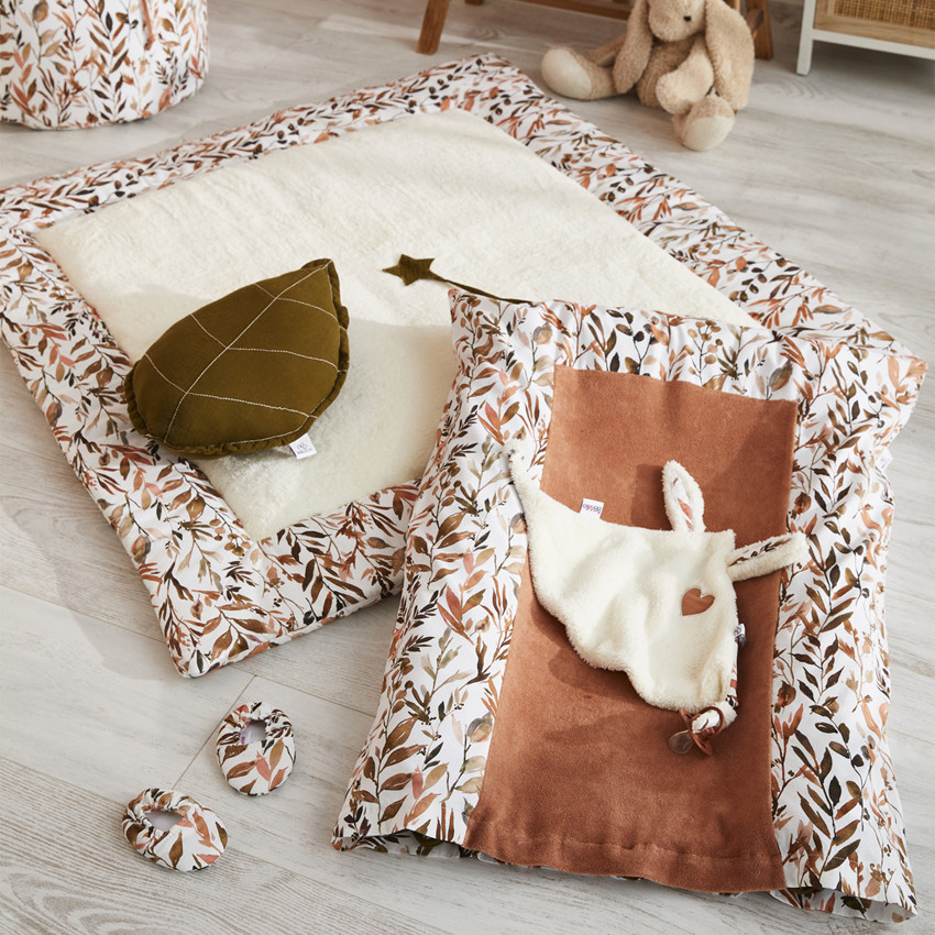 Housse de matelas à langer - Caramel Forest 