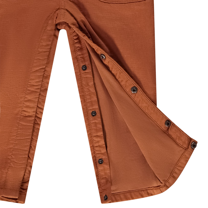 Salopette longue doublée jersey pour bébé garçon 