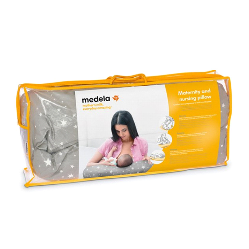 Coussin de maternité et d'allaitement - Gris 