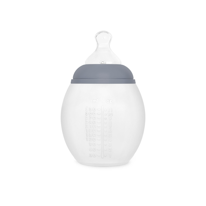 Biberon silicone Blue Grey 330 ml 