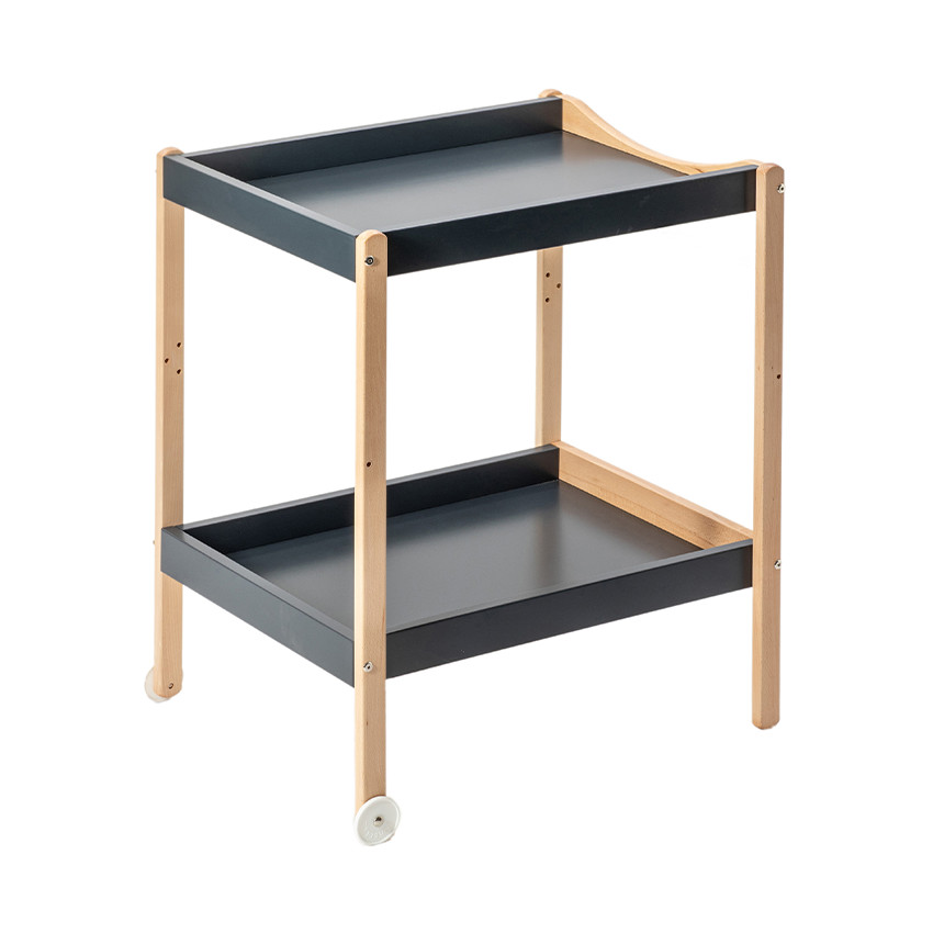 Table à langer Margot hybride anthracite 