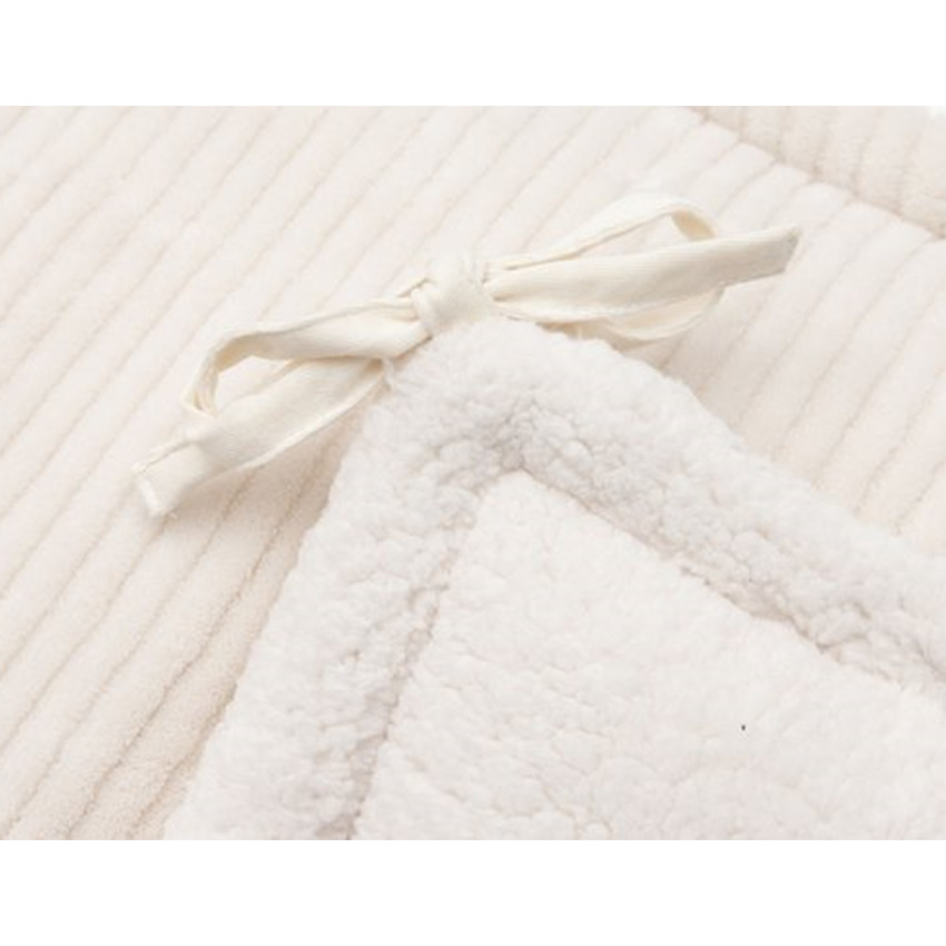 Tour de parc/lit - Oatmeal - Cloudy Rib - 180x30 cm 