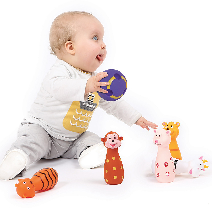 Jeu de quille Animaux 