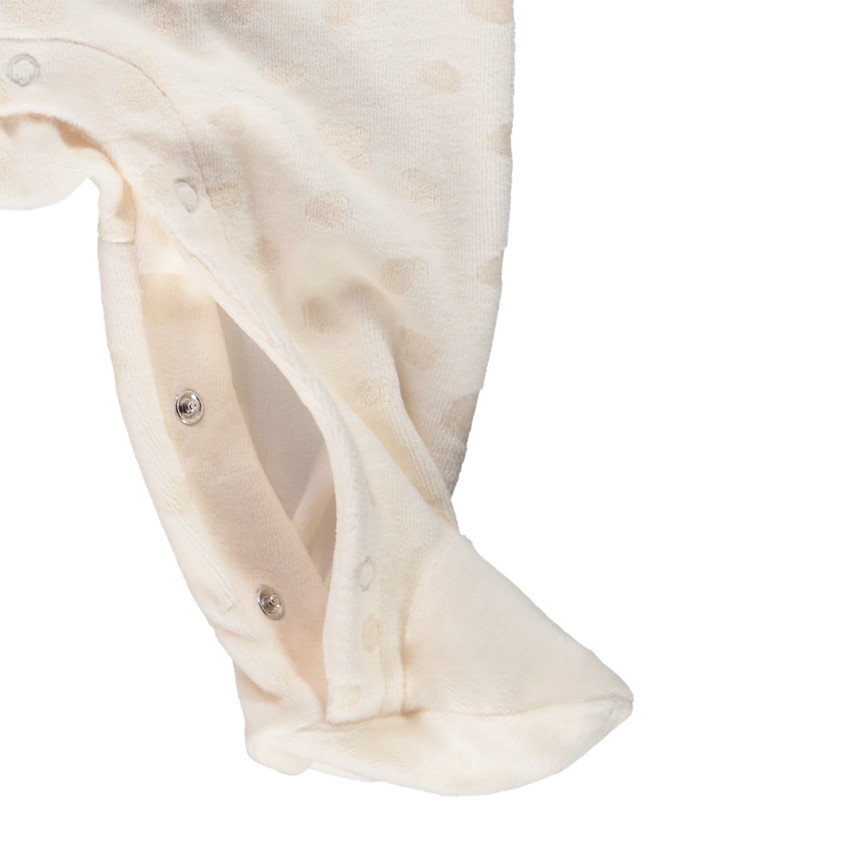 Dors-bien en velours print Bambi Disney à paillettes pour bébé fille 