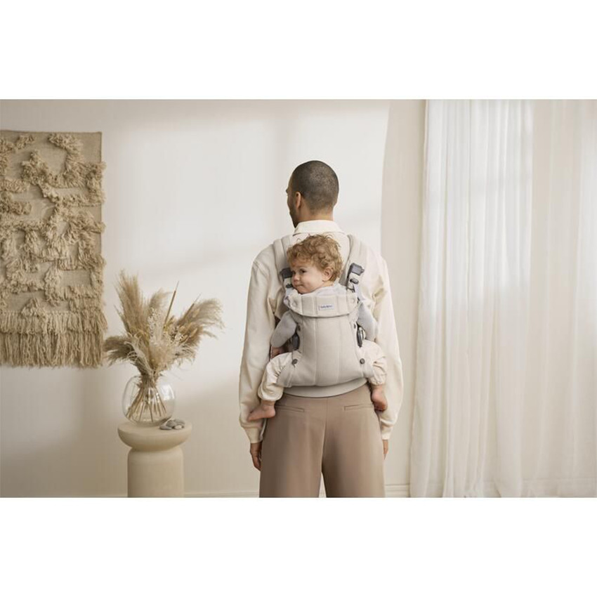 Porte-bébé Harmony Tissé Chiné Beige Clair 