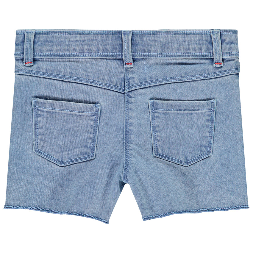 Short Jean Brodé Fleurs Pour Fille Taille 12 - Marque The Children's Place, Occasion Très Bon état
