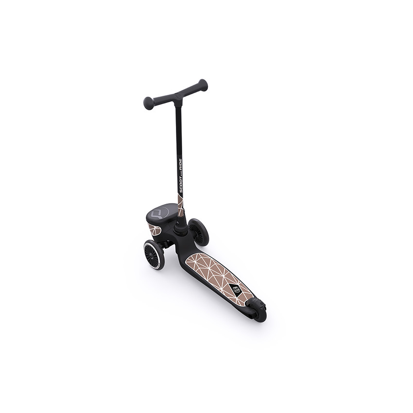 TRICYCLES 1ER AGE TROTTINETTE HIGHWAYKICK 2 - BROWN LINES 