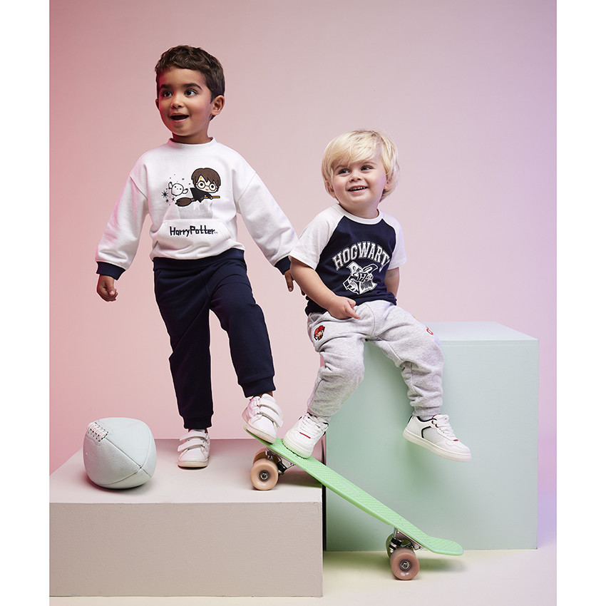 Sweater van molton met Warner Harry Potter-afbeelding voor babyjongens 